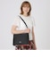 【一部店舗限定】パーシャルクレストブリッジチェックナイロンワンショルダー