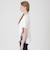 プレーティングシルケット天竺サイドチェックTシャツ