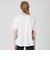 プレーティングシルケット天竺サイドチェックTシャツ