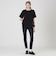 プレーティングシルケット天竺サイドチェックTシャツ