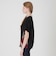 プレーティングシルケット天竺サイドチェックTシャツ