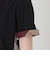 プレーティングシルケット天竺サイドチェックTシャツ