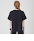 プレーティングシルケット天竺サイドチェックTシャツ