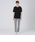 パイルシャドーチェックTシャツ