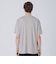 パイルシャドーチェックTシャツ