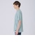 パイルシャドーチェックTシャツ