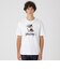 クレストブリッジラビットグラフィックTシャツ