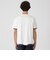 チェックレイヤードマーセライズスラブTシャツ