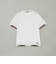 チェックレイヤードマーセライズスラブTシャツ