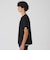 チェックレイヤードマーセライズスラブTシャツ