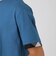 チェックレイヤードマーセライズスラブTシャツ