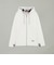 クレストブリッジチェックコンビバックパイルパーカー