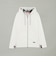 クレストブリッジチェックコンビバックパイルパーカー