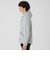クレストブリッジチェックコンビバックパイルパーカー