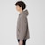 クレストブリッジチェックコンビバックパイルパーカー