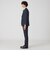 MIYUKIプルシャンブルーTOPシャドークレストブリッジチェックスーツ