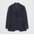 MIYUKIプルシャンブルーTOPシャドークレストブリッジチェックスーツ