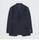 MIYUKIプルシャンブルーTOPシャドークレストブリッジチェックスーツ