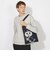 【WEB・一部店舗限定】クレストブリッジチェックオウルニットバッグ