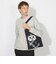 【WEB・一部店舗限定】クレストブリッジチェックオウルニットバッグ