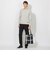 【WEB・一部店舗限定】クレストブリッジチェックオウルニットバッグ