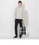 【WEB・一部店舗限定】クレストブリッジチェックオウルニットバッグ