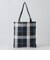 【WEB・一部店舗限定】クレストブリッジチェックオウルニットバッグ