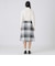 クレストブリッジチェックアシンメトリースカート