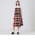 クレストブリッジチェックアシンメトリースカート