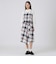 クレストブリッジチェックアシンメトリースカート