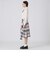 クレストブリッジチェックアシンメトリースカート