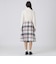 クレストブリッジチェックアシンメトリースカート