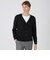 CASHWOOLドレスニットカーディガン