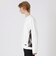 BOMBER HEAT(R)サイドチェックスウェットシャツ