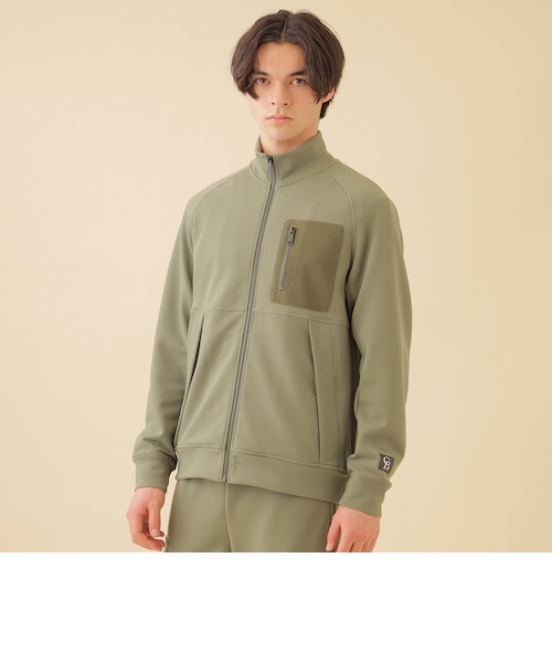 カノコダンボールニットトラックジャケット｜シービー・クレスト