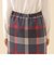 クレストブリッジチェックダブルフェイスリバーシブルスカート