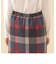 クレストブリッジチェックダブルフェイスリバーシブルスカート