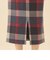 クレストブリッジチェックダブルフェイスリバーシブルスカート