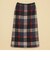 クレストブリッジチェックダブルフェイスリバーシブルスカート