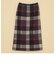 クレストブリッジチェックダブルフェイスリバーシブルスカート