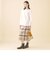クレストブリッジチェックダブルフェイスリバーシブルスカート