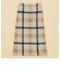 クレストブリッジチェックダブルフェイスリバーシブルスカート