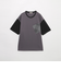トーンカラーブロッキングポケットTシャツ