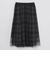 クレストブリッジチェックチュールスカート