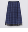 クレストブリッジチェックチュールスカート