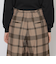 クレストブリッジチェックワイドパンツ