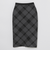 クレストブリッジチェックスボンディングニットスカート
