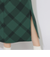 クレストブリッジチェックスボンディングニットスカート