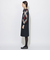 クレストブリッジチェックスリーブポンチワンピース
