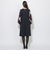 クレストブリッジチェックスリーブポンチワンピース